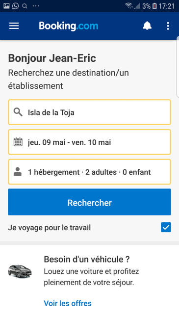 booking